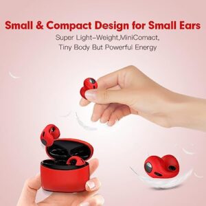 Ttbesmi Open Ear Buds Ear Clip Bone Conduction Headphones Head Phones Bluetooth Clip On Headphones Tiny Wireless Bone Buds Bluetooth Clip On Bone Conduction Headset Auriculares De Conduccion Osea