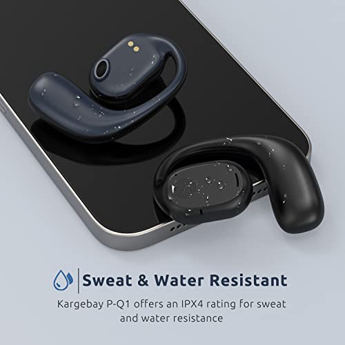 ORANPID Open Ear Air Conduction Headphones for Kids & Adults Bluetooth 5.3 Ear Buds with Charging Case, 12 Hours Waterproof Wireless Earbuds for iPhone Android & PC Gifts