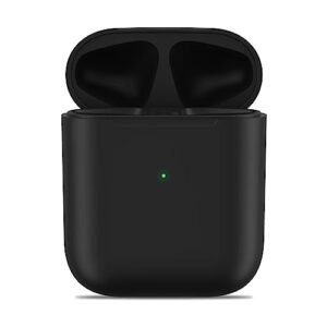 airpod charging case compatible for airpods 1&2 gen,qi wireless airpods charger case,450mah airpod 1st & 2nd generation charging case replacemen with bluetooth pairing sync button,no air pods buds