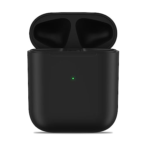 Airpod Charging Case Compatible for Airpods 1&2 Gen,QI Wireless Airpods Charger Case,450mAh Airpod 1st & 2nd Generation Charging Case Replacemen with Bluetooth Pairing Sync Button,No Air Pods Buds