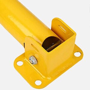 Lockable Parking Barrier Folding,Removable Parking Space Lock,Car Parking Space Post Lock Manual Parking Blocker,Easy Installation