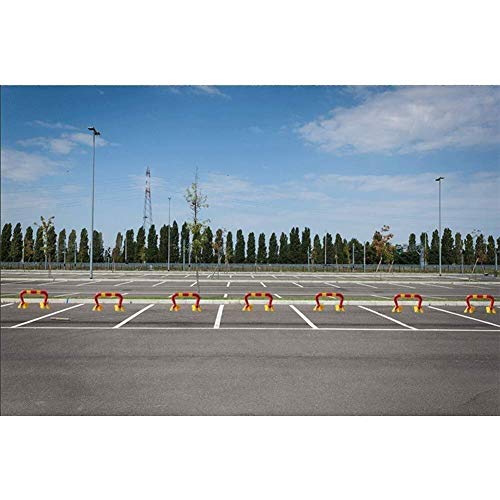 Parking Locks Parking Piles Parking Barriers Parking Space-Saving Lock Heavy Park Lane Barriers Folding Metal Bollards Bollard