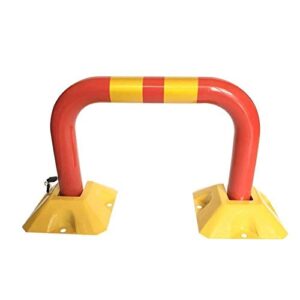 Parking Lock,Parking Barriers Parking Space-Saving Lock Heavy Park Lane Barriers Folding Metal Bollards Bollard