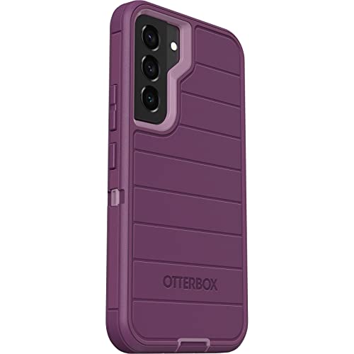 OtterBox Defender Series Case for Samsung Galaxy S21 FE 5G (Only) - Case Only - Microbial Defense Protection - Non-Retail Packaging - Happy Purple