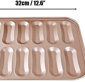 Non-Stick Mini Loaf Pan, Carbon Steel Baking Bread Pan, Mini Loaf Pan, Non-Stick Cake Pan, Bread Pan for Oven Baking