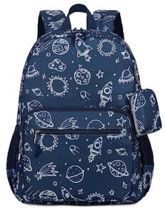 mygreen toddler backpack boys with coin bag cute kids school backpack preschool kindergarten bookbags nursery daycare toddler bags rocket navy blue