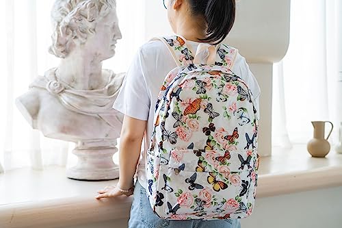 CAMTOP School Backpack Teens Girls School Bookbag Elementary Middle School Students Backpacks Casual Daypack Trave