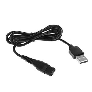 5v usb charging cable for philips shaver a00390 one blade qp2520 qg3340 charger cord adapter electric shaver usb plug charging rq310 rq311 rq312 rq320 rq330 rq350