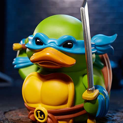TUBBZ First Edition Leonardo Collectible Vinyl Rubber Duck Figure - Official Teenage Mutant Ninja Turtles Merchandise - TV, Movies & Video Games