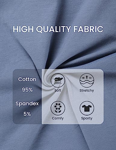 Faleave Women's Summer Sleeveless Mini Dress Athletic Dress Spaghetti Strap Short Tennis Dress with Pockets(Bluegrey-S)