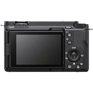 Sony Alpha ZV-E1 Full-Frame Vlog Mirrorless Lens Camera (Black) (ILCZVE1/B) Alpha FE 28-60mm Lens + 64GB Card + Corel Photo Software + Card Reader + Case + Flex Tripod + Cleaning Kit (Renewed)