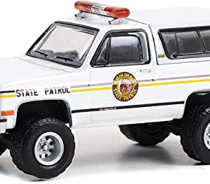 Greenlight 43020-C Hot Pursuit Series 44-1991 Chevy K5 Blazer - North Dakota State Patrol 1:64 Scale Diecast