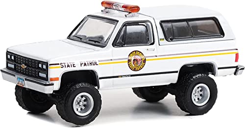 Greenlight 43020-C Hot Pursuit Series 44-1991 Chevy K5 Blazer - North Dakota State Patrol 1:64 Scale Diecast