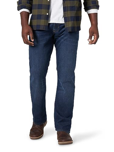 Wrangler Authentics Men's Straight Fit Jean, Windsor Blue