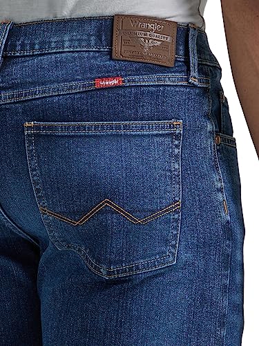 Wrangler Authentics Men's Straight Fit Jean, Windsor Blue