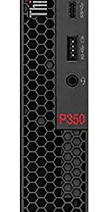 Lenovo ThinkStation P350 Tiny Home & Business Mini Desktop (Intel i7-11700 8-Core, 32GB RAM, 2TB PCIe SSD, Intel UHD 750, WiFi, Bluetooth, HDMI, USB 3.2, Win 10 Pro) Refurbished (Renewed)