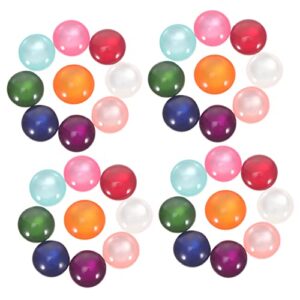 250 Pcs Resin Patch Resin Crafts Colorful Jewelry Lampwork Glass Beads Resin Cabochons Jewelry Making Earing Making Kit Crafts Making Gemstone Resin Gemstone Resin Dome Gems 3D Gem