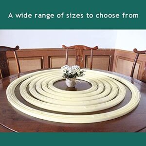 16-40inch Lazy Susan Turntable Organizer for Table Kitchen Countertop Pantry Cabinet Spices Makeup TV Rotating Swivel Base Plastic Turntable Base 1-Pack