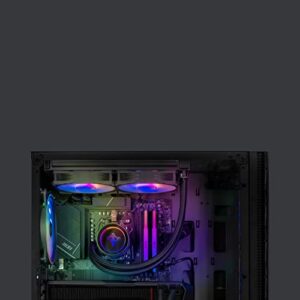 YEYIAN Gaming Computer Yari II- AMD Ryzen 7 7800X3D, AMD RX7900 XTX Gaming PC Desktop, 1TB NVMe SSD, 32GB DDR5 5200MHz RAM, Liquid Cooled, Win 11 Home, USB-C 3.2, WiFi 6, 850W PSU