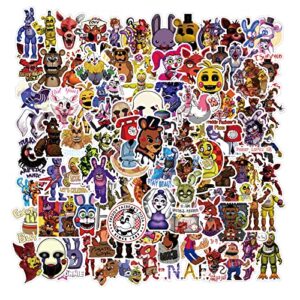 100pcs fnaf stickers｜ aesthetic vinyl waterproof sticker for car motorcycle bicycle luggage decal laptop terror game stickers