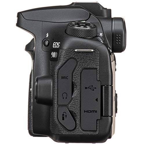 Canon EOS 90D DSLR Camera w/EF-S 18-55mm F/4-5.6 STM Zoom Lens + 75-300mm F/4-5.6 III Lens + 420-800mm Super Telephoto Lens + 64GB Memory Cards, Professional Photo Bundle (44pc Bundle) (Renewed)