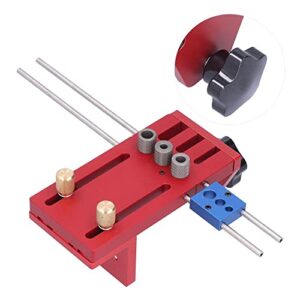 Upgrade Your Woodworking Skills with Adjustable Dowel Jig Kit and Hole Drill Guide - Woodworking Jigs and Fixtures for Perfect Drilled Holes - Includes Woodworking Tool Set - Buy Now