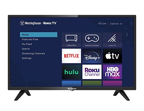 Westinghouse 32" 720P HD Smart Roku TV WR32HT2212 (Renewed)