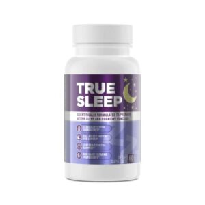 true sleep | #1 rated extra strength natural sleep aid & mood support w/ melatonin, ashwagandha, 5-htp, l-theanine & more | cortisol blocker + non habit forming (for adults) 60 capsules