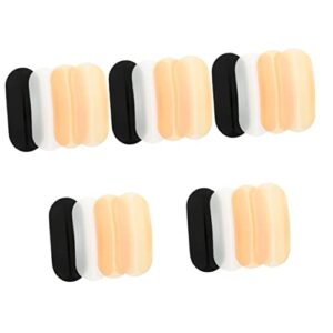 adorainbow 20 pcs silicone shoulder spacers outdoor cushions strap bra lengerie woman womens bralettes bra shoulder cushion holder shoulder pad cushion reusable shoulder straps women supplies