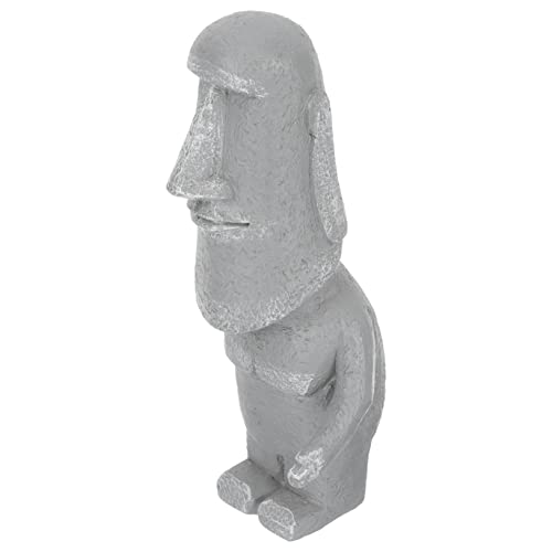 YARNOW Stone Statue Car Ornament Home Decorations Car Decoration Monolith Moai Figurine Easter Island Sculpture Moai Figurines Moai Ornaments Desktop Tiny Moai Statues Moai Grey Household