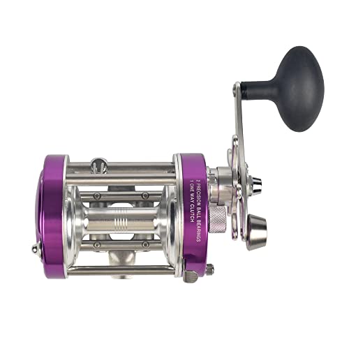 ANCIENT MARINER 6000 Fishing Reels, More Powerful Ancient Mariner Reels 6000 Catfish Right Hand, Purple