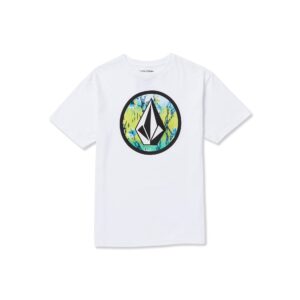 Volcom Big Boys Crisp Stone Fill Short Sleeve Tee