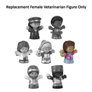 Replacement Part for Fisher-Price Little People Playset - Replacement Female Veterinarian Figure ~ Inspired by Barbie You Can Be Anything