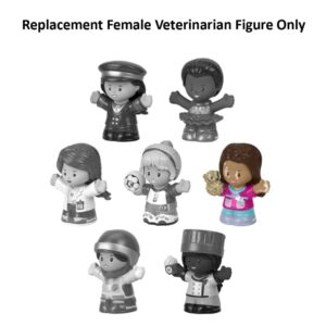 Replacement Part for Fisher-Price Little People Playset - Replacement Female Veterinarian Figure ~ Inspired by Barbie You Can Be Anything