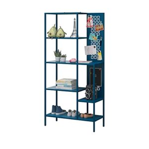 Mr. Kate Annie Metal Bookcase, Deep Blue Ocean