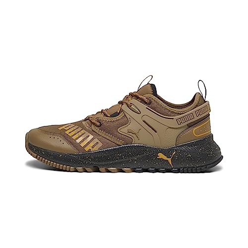 PUMA Men's Pacer Future Trail Sneaker, Chocolate Chip-Chocolate Chip-Amber, 12