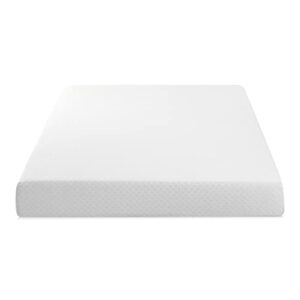 Zinus 8” Green Tea Cool Feel Memory Foam Mattress, Bed-in-a-Box with Compact WONDERBOX Packaging, CertiPUR-US(R) Certified, Twin, White