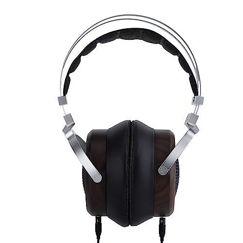 SIVGA Luan Hi-Fi Over-Ear Dynamic Driver Open-Back Wood Headphone (Black)