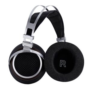 SIVGA Luan Hi-Fi Over-Ear Dynamic Driver Open-Back Wood Headphone (Black)
