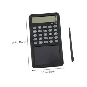 Tablet Calculator Mini Notepad Desktop Calculator Mini Tools Calculator Notepad High Calculator LCD Writing Board Arithmetic Calculator Exam Calculator Office Caculator Abs