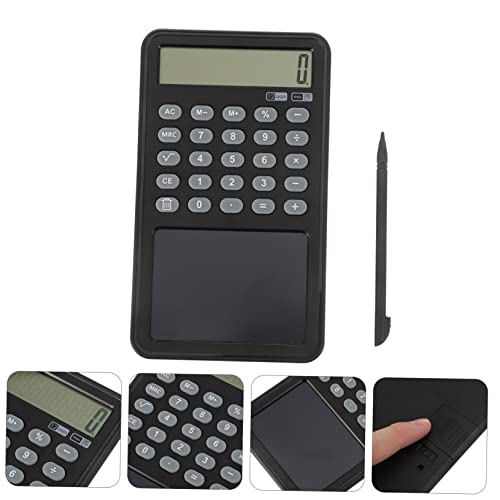 Tablet Calculator Mini Notepad Desktop Calculator Mini Tools Calculator Notepad High Calculator LCD Writing Board Arithmetic Calculator Exam Calculator Office Caculator Abs