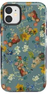casely case compatible with iphone 11 | van gogh's flowers | 50th anniversary case/case compatible with iphone 11 phone case