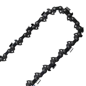 Opuladuo 3PC 8 Inch Replacement Chain for RYOBI P4360 RY43160 P4361, 8 in. Pole Saw Chain for WORX WG349.9 WG349-3/8" - .043" - 33 DL