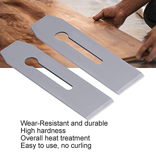 Planer Blades, Simple To Operate High Hardness Wood Plainer Power Tools Durable for Hand Planer Blades for Manual Operations