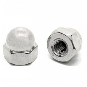 (3 pieces) m16-2.00 stainless steel domed acorn cap nuts