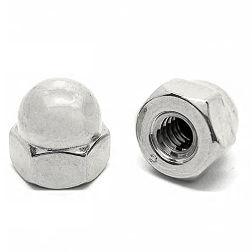 (2 Pieces) M20-2.50 Stainless Steel Domed Acorn Cap Nuts