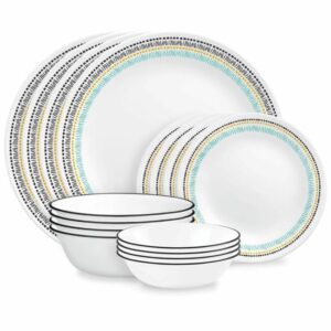 corelle® paloma 16-piece dinnerware set, service for 4
