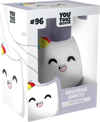 Youtooz Milkbag Smii7y #96 4" inch Vinyl Figure, Collectible Limited Edition Figure from The Youtooz Gaming Collection