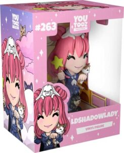 youtooz ldshadowlady #263 4.8" inch vinyl figure, collectible limited edition gamer figure from the youtooz gaming collection