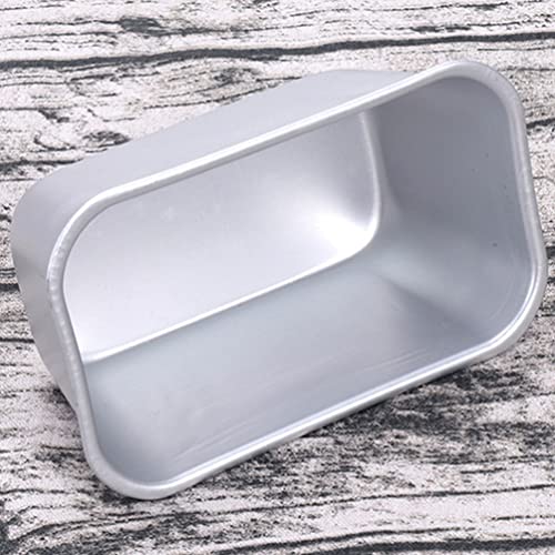 Luxshiny Bread Pan 2pcs Toast Box Bread Mold, Rectangle Loaf Pan, Baking Tray, Toast Baking Box for Kitchen Restaurant Bread Loaf Pan